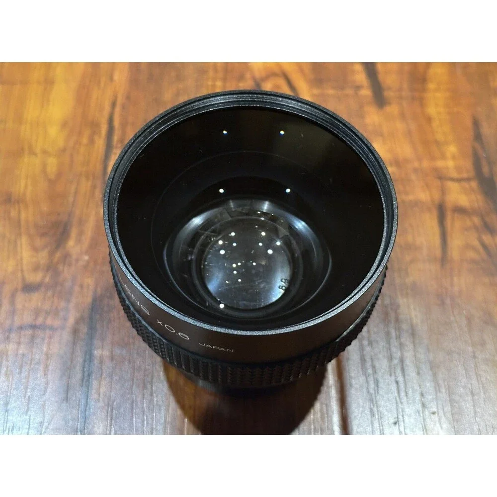 RCA WAL01A Wide Angle Conversion Lens with Adapters & Case For RCA Video Camera